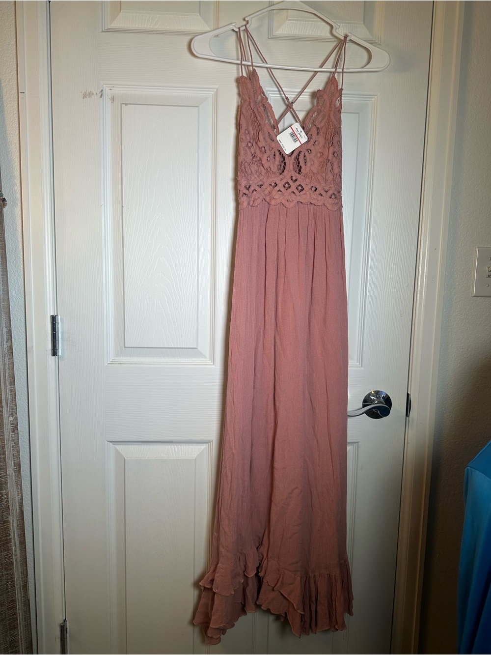 Free People Adella maxi slip dress